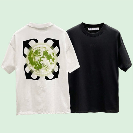 OFF-Whlte Arrow Logo Cotton T-shirt#40