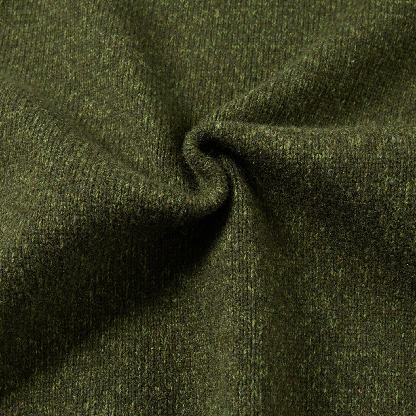 Thom Browne4-Bar Cotton Wool Knitted Cardigan - Premium Military Green