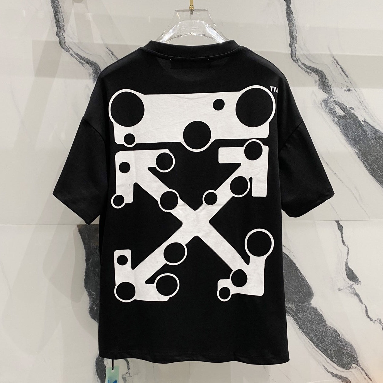 OFF-Whlte Arrow Logo Cotton T-shirt#23