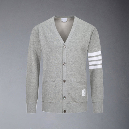 Button Cardigan Sweatshirt