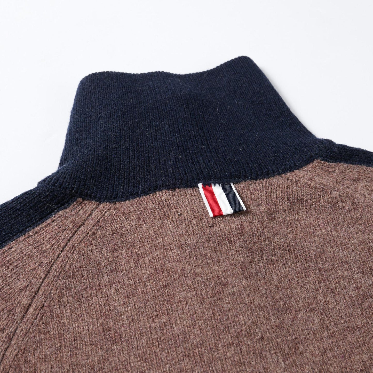 Thom BrowneClassic V-Neck Knitted Cardigan Sweater