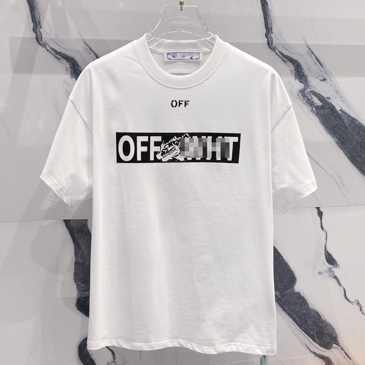 OFF-WHITEArrow Logo Cotton T-Shirt - Vibrant Color Collection