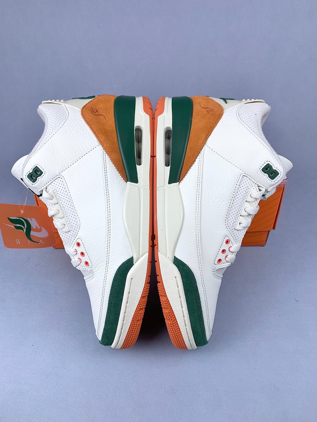 Air Jordan 3 Retro Miami (White/Green/Orange) IF4491-100