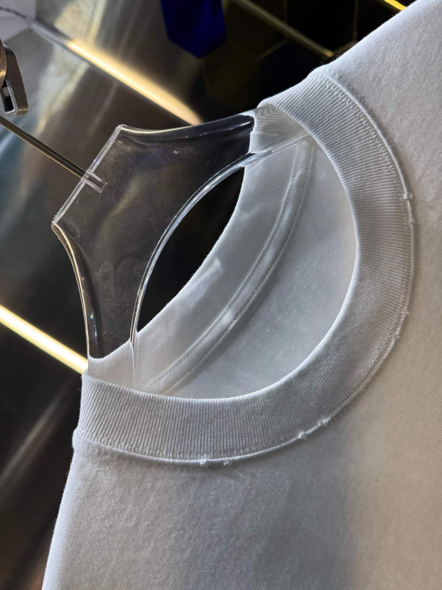OFF-WHITE Distressed graphic T-shirt