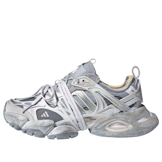 adidas XLG Runner Deluxe 'Gray Silver Metallic' JR9633