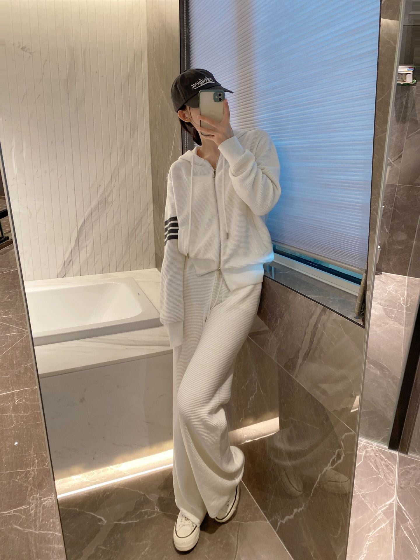 2025 Hoodie + wide-leg pants set