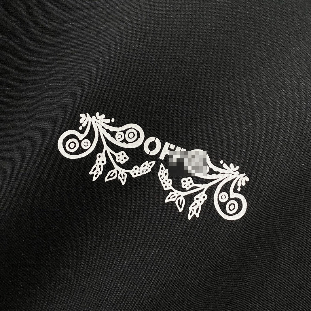 OFF-WHITEArrow Logo Cotton T-Shirt - Monochrome Edition