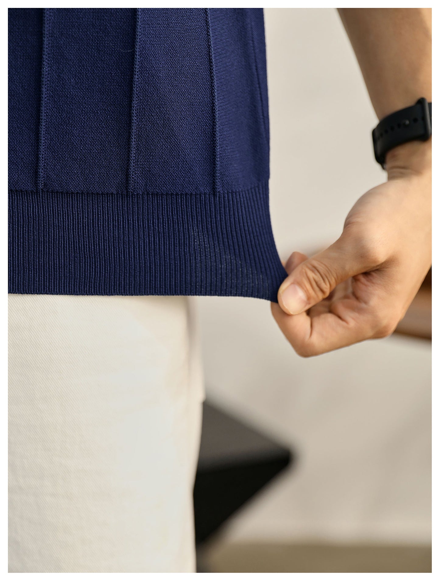 2025  New pure cotton polo shirt