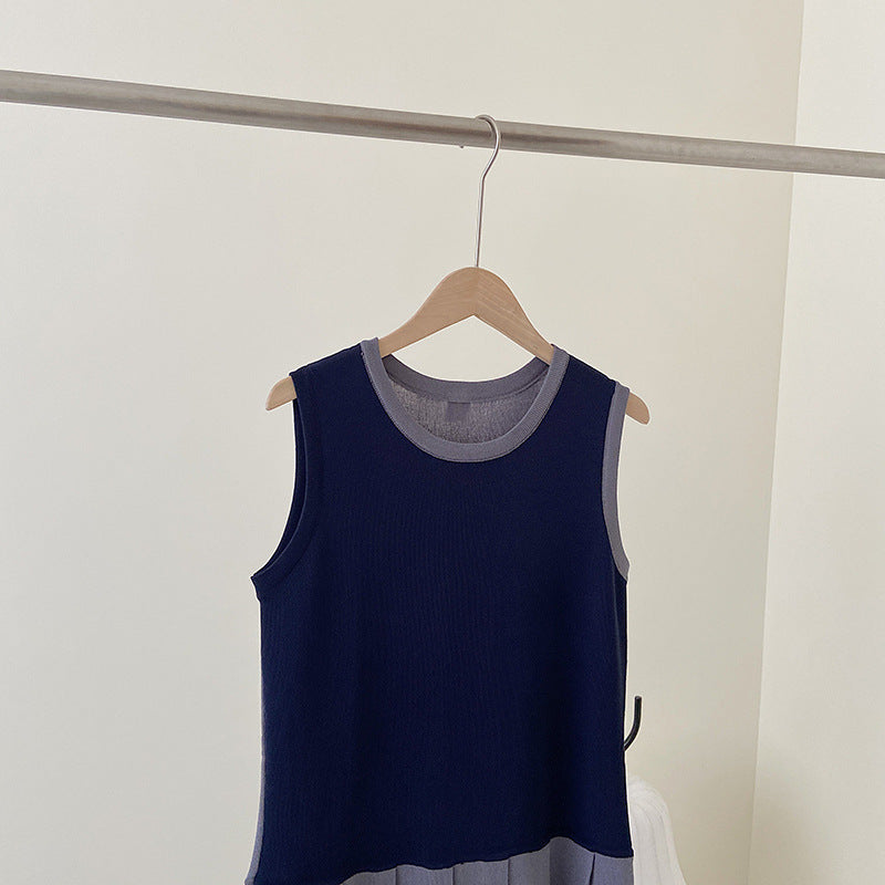 Thom BrowneWomen's Ice Silk Cotton Dress with Button Front