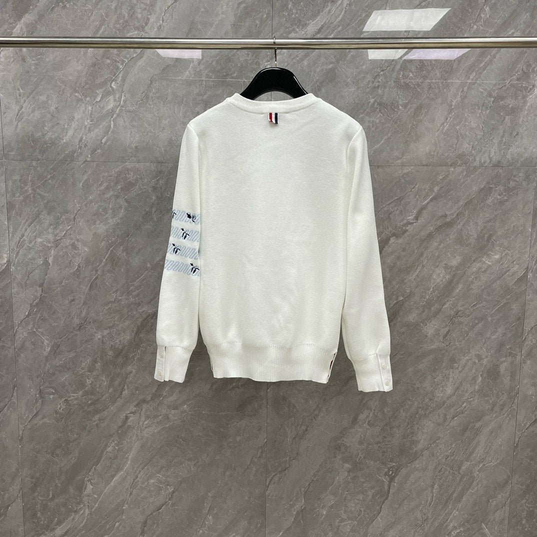 2025 Embroidered sweater