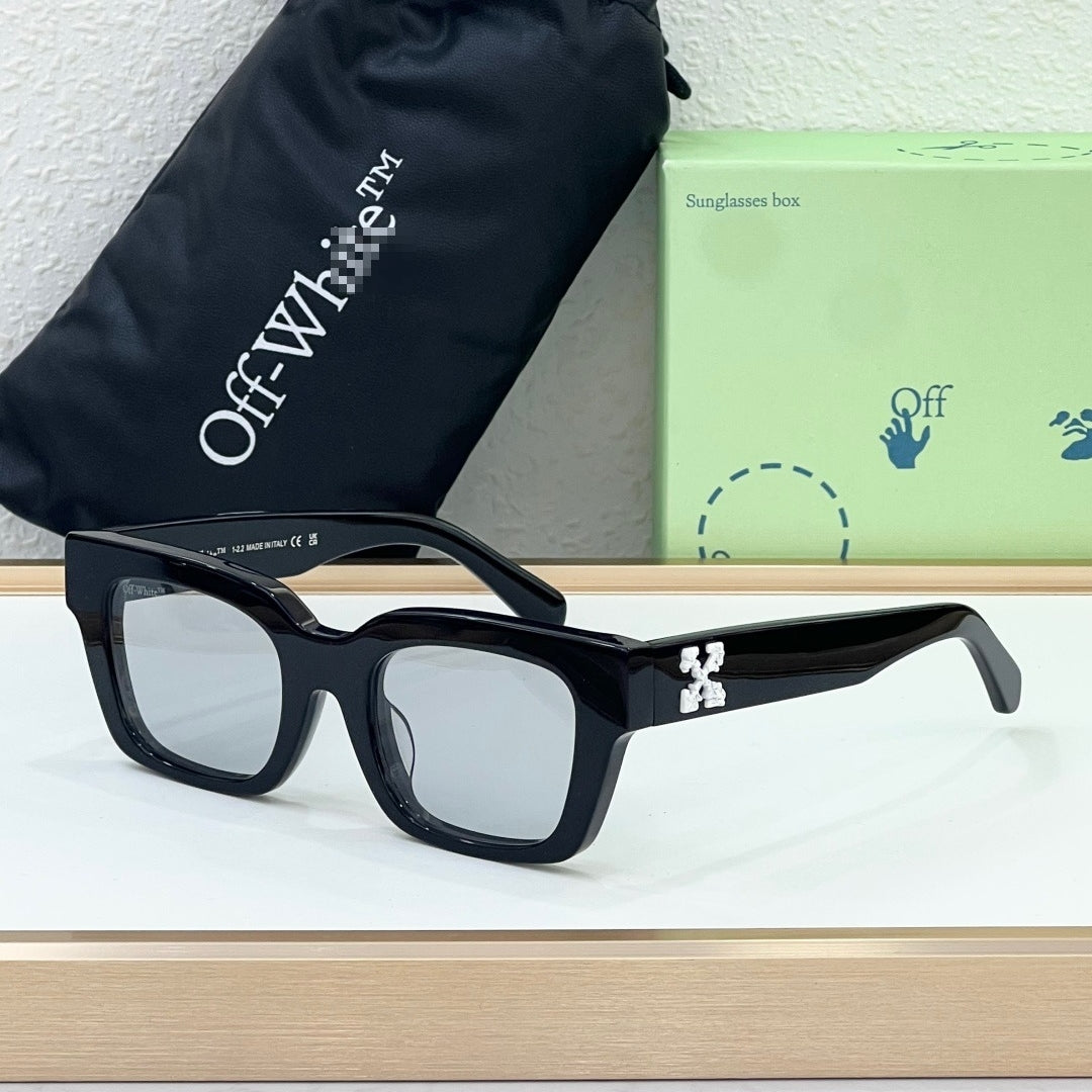 OFF-WHITESignature Arrow Logo Sunglasses - Compact Acetate Frame (10 Styles)