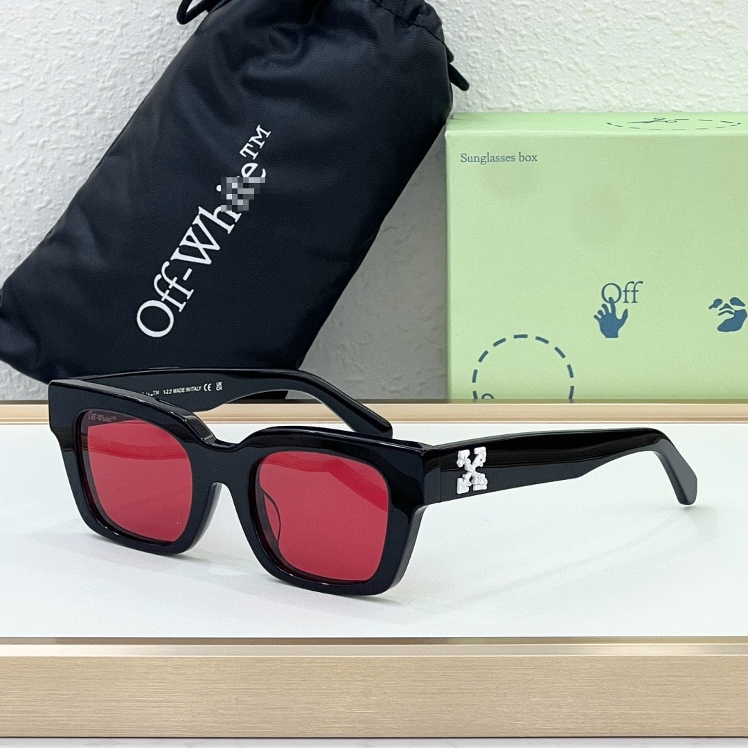 OFF-WHITESignature Arrow Logo Sunglasses - Compact Acetate Frame (10 Styles)