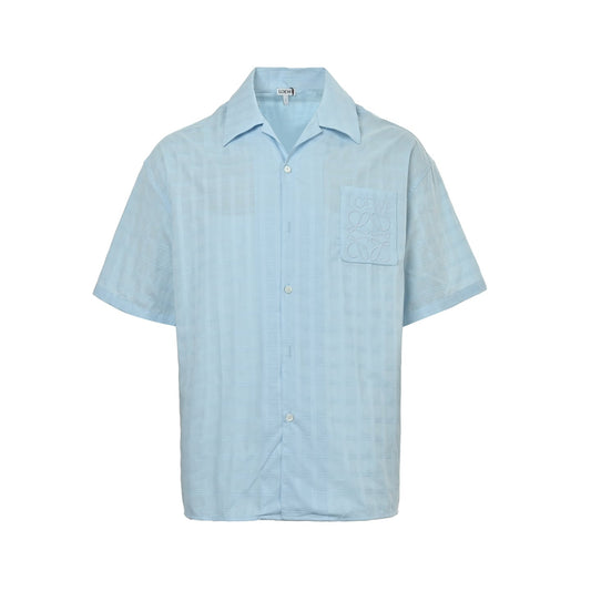 LOEWE Pure Cotton Short-Sleeve Shirt