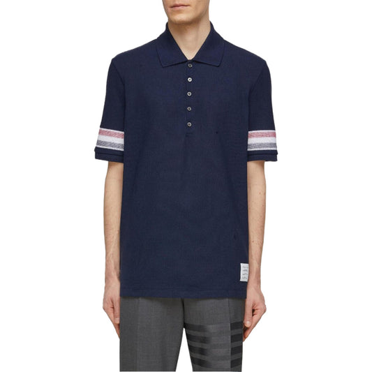 Thom BrowneCotton POLO Shirt