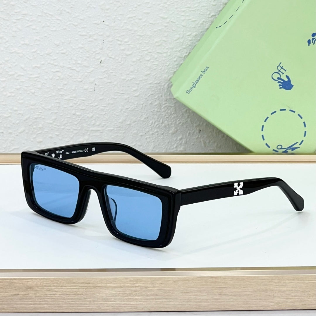 OFF-WHITE Signature Arrow Logo Sunglasses - Large Acetate Frame (8 Styles)