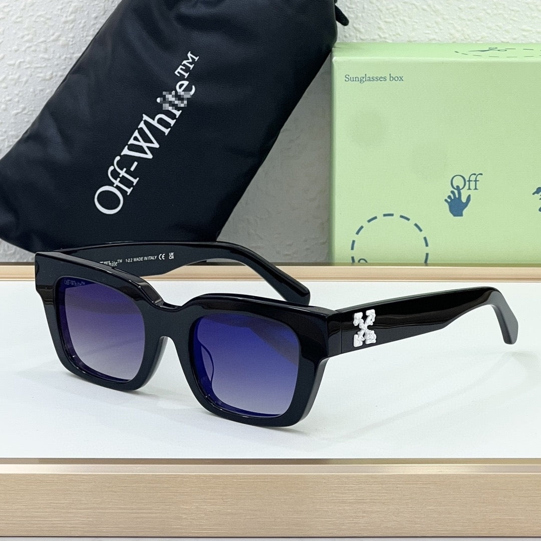 OFF-WHITESignature Arrow Logo Sunglasses - Compact Acetate Frame (10 Styles)