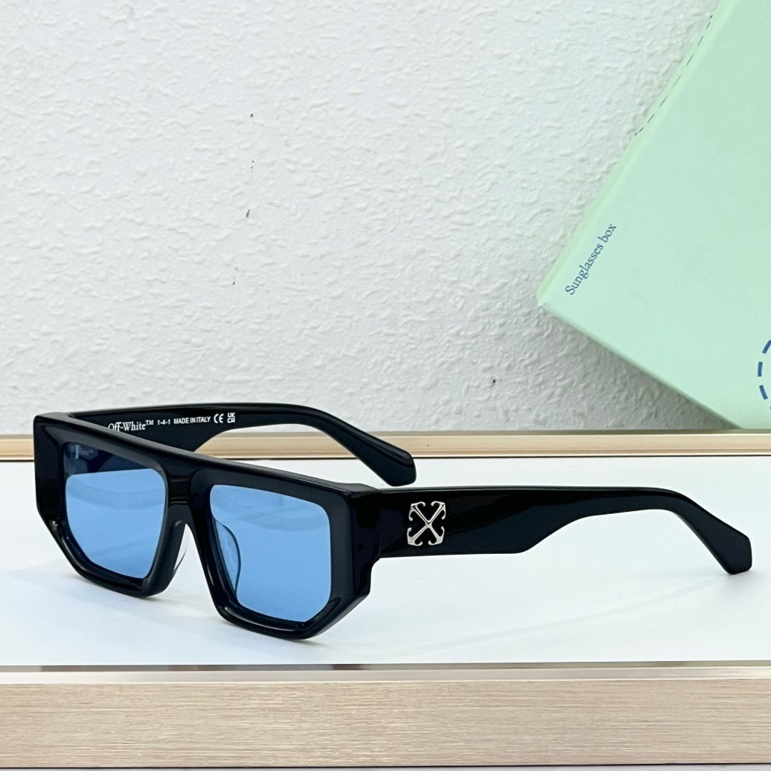OFF-WHITE Signature Arrow Logo Sunglasses - Medium Acetate Frame (10 Styles)