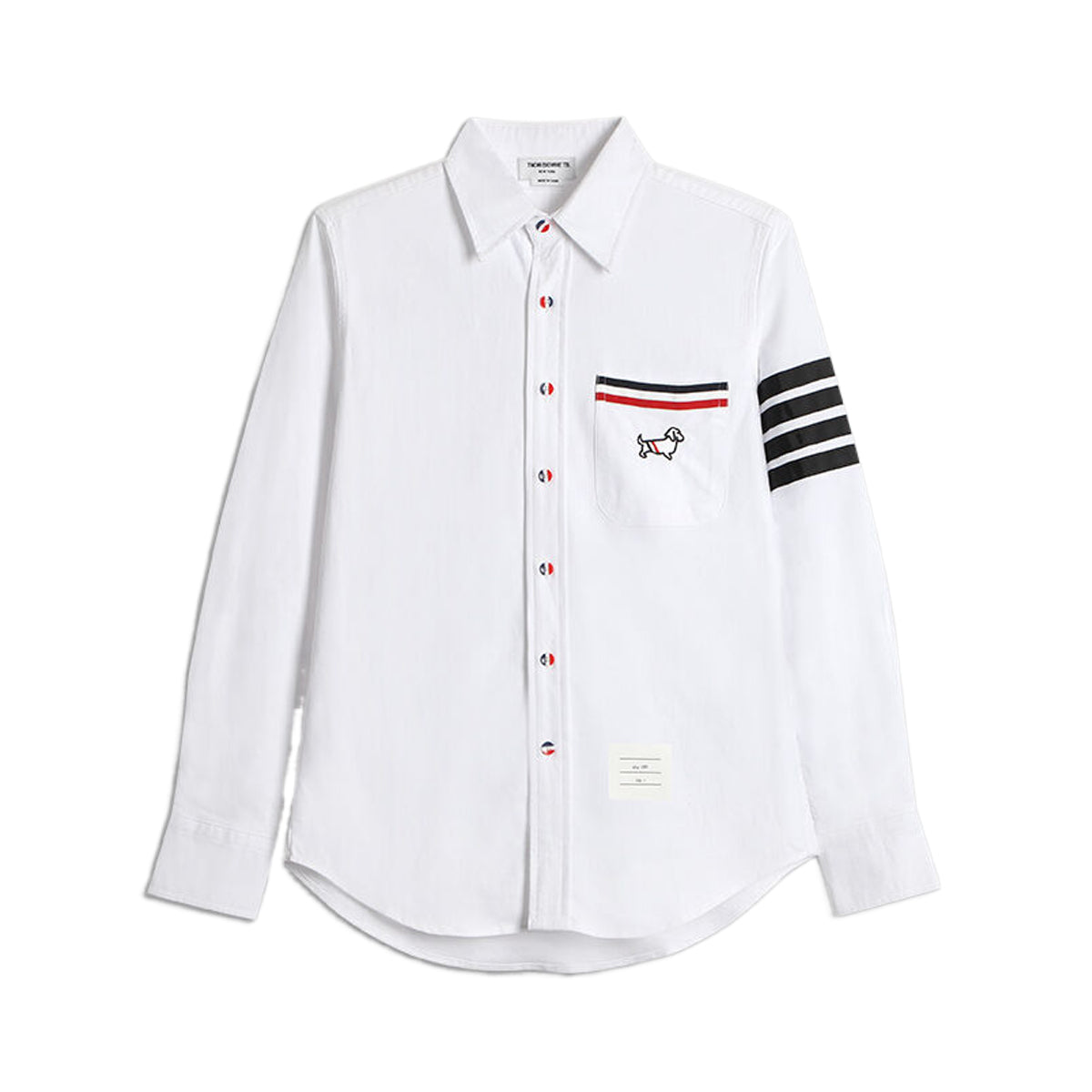 Thom BrowneClassic 4-Bar Casual Oxford Elastic Shirt