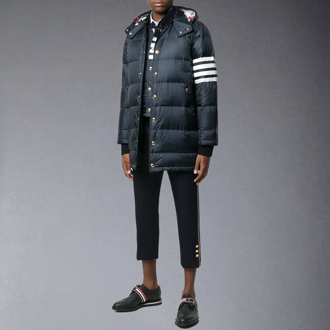 2025 Top-grade mid-length down jacket