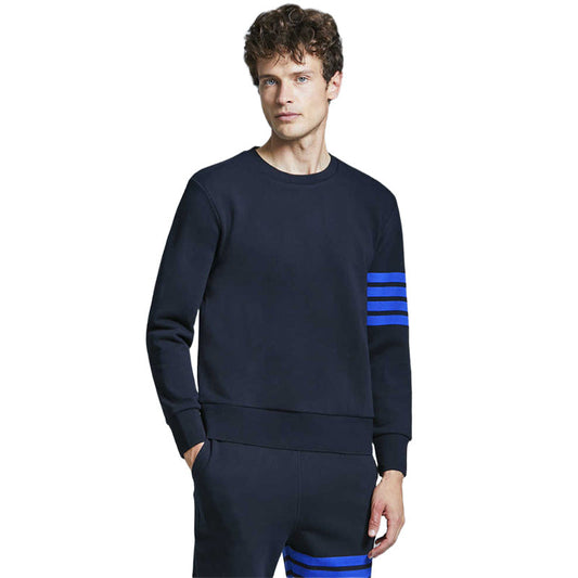 Thom BrownePremium Pure Cotton V-Neck Sweatshirt - Classic Comfort & Style