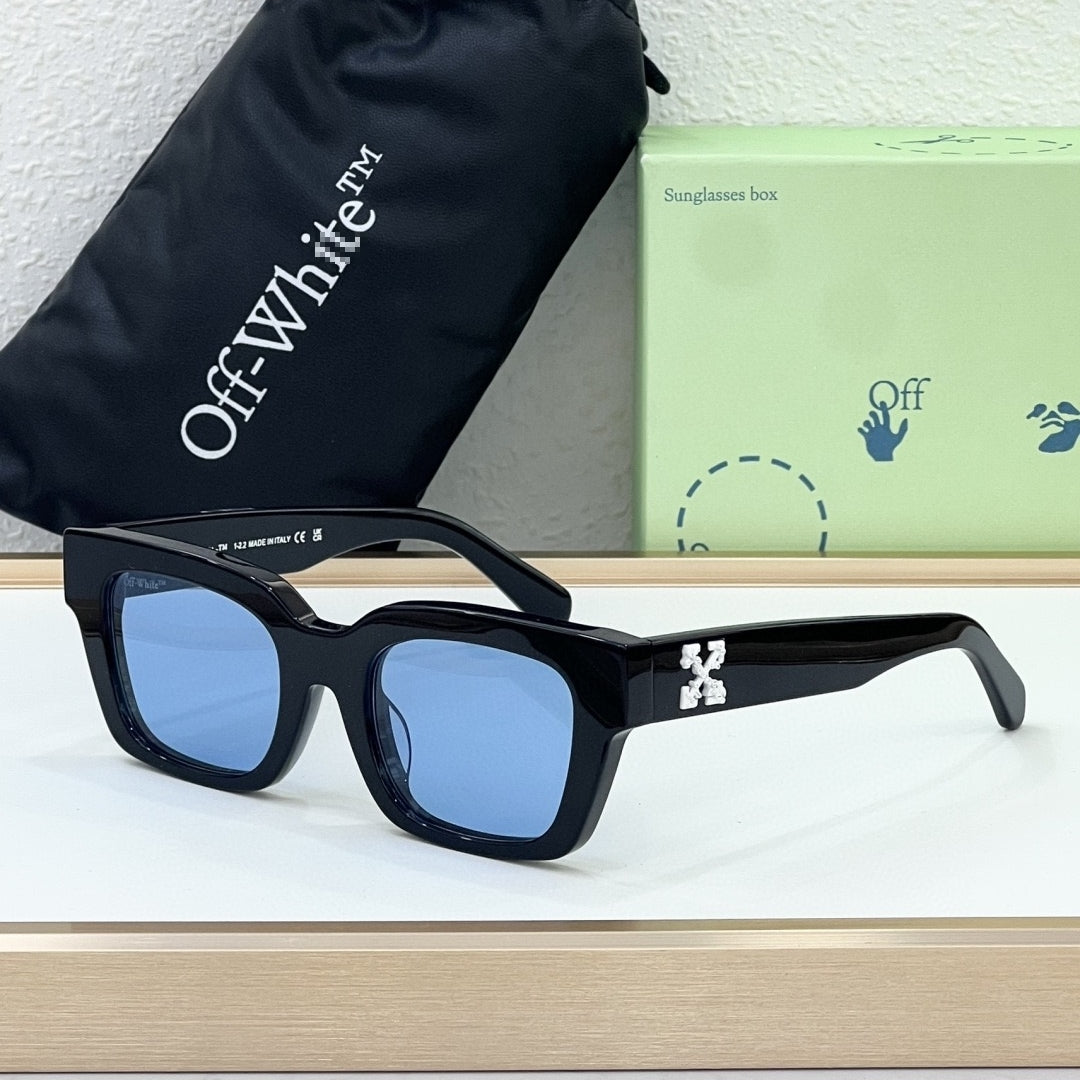 OFF-WHITESignature Arrow Logo Sunglasses - Compact Acetate Frame (10 Styles)