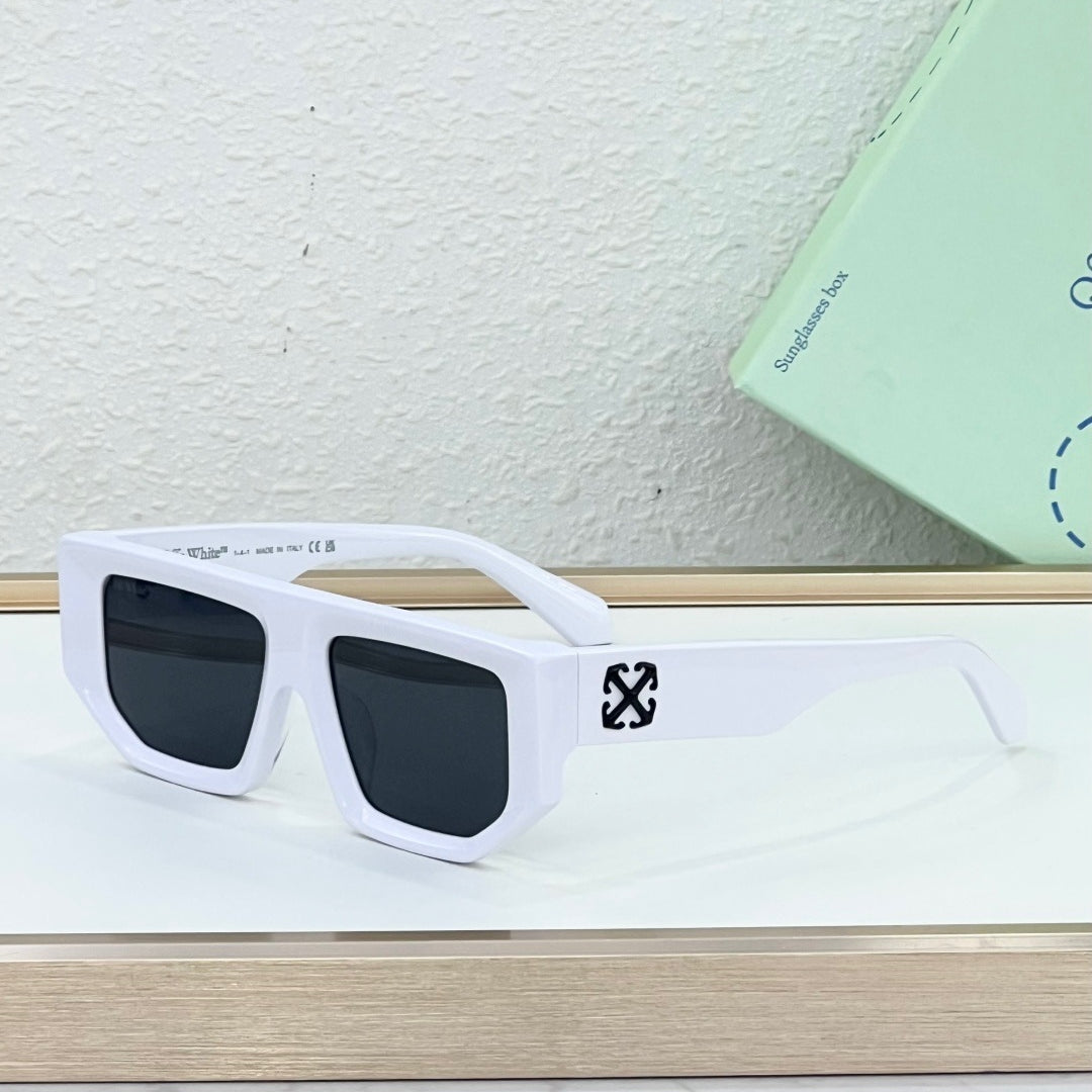 OFF-WHITE Signature Arrow Logo Sunglasses - Medium Acetate Frame (10 Styles)