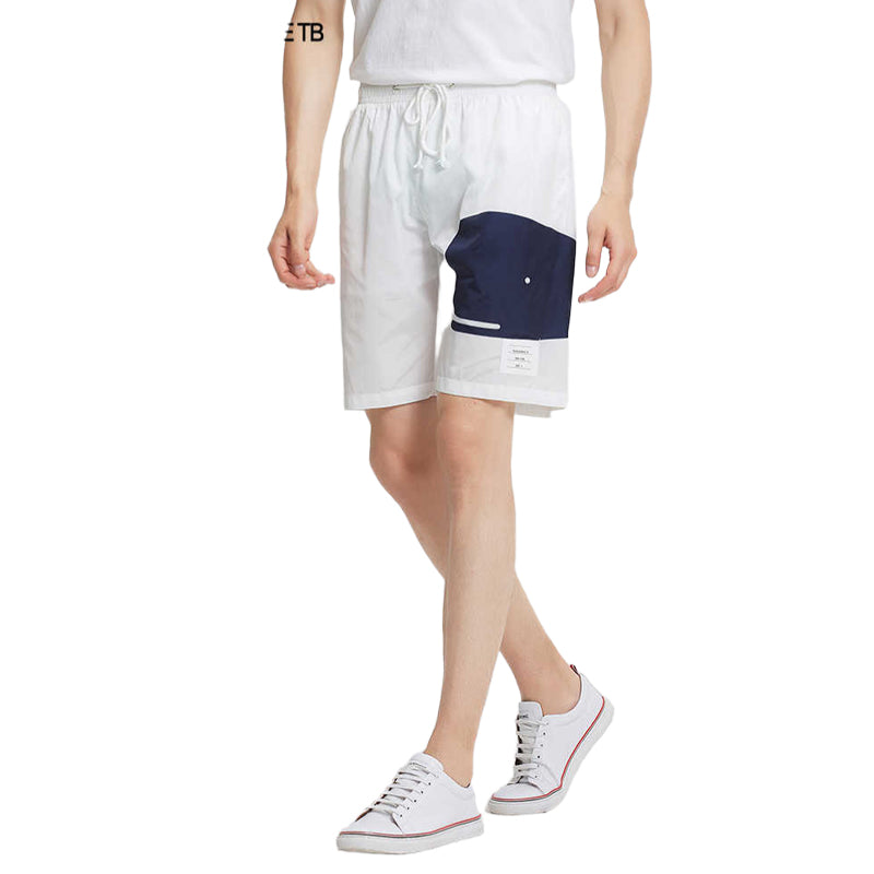 Thom BrowneMen's Beach Shorts - Signature Grosgrain Loop Tab