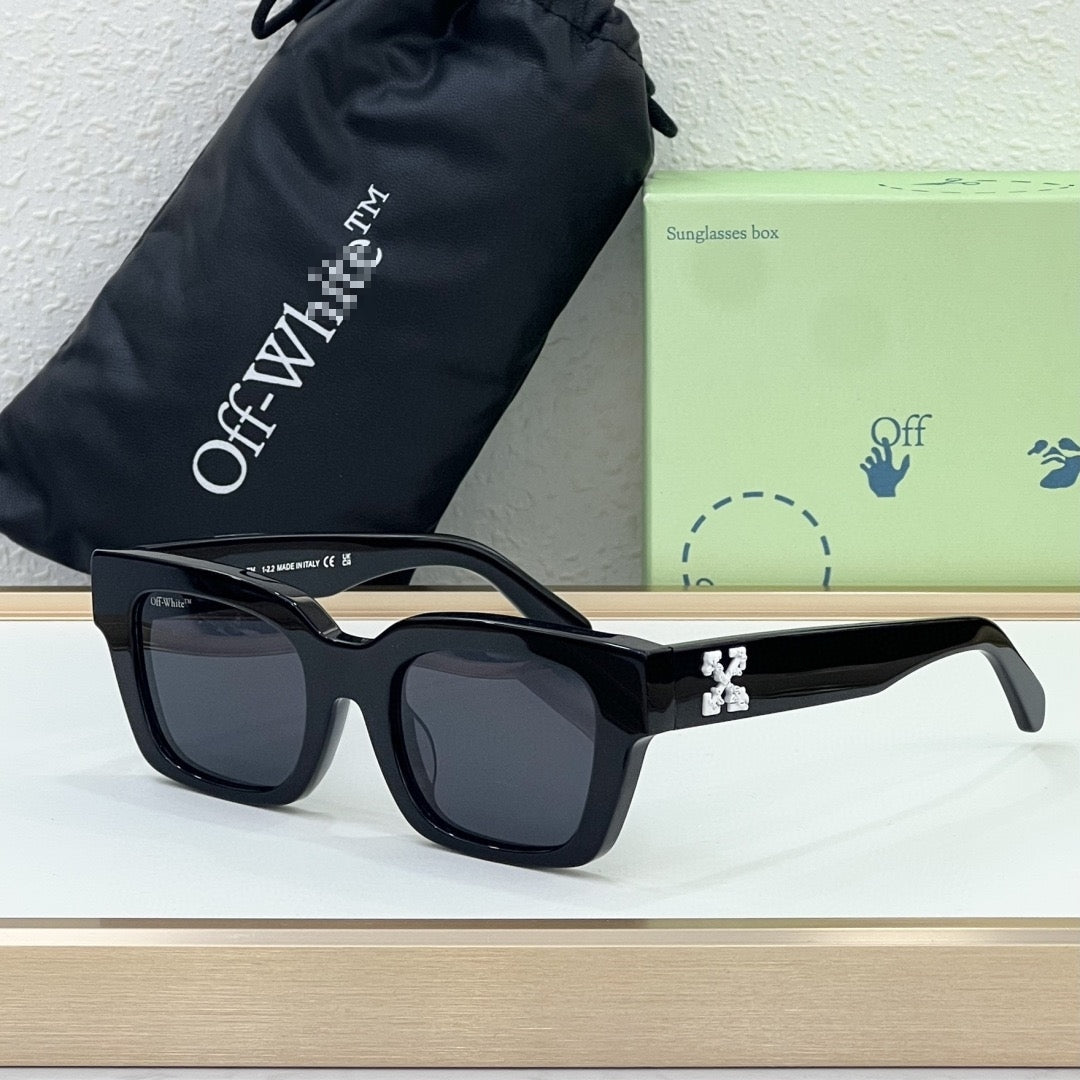 OFF-WHITESignature Arrow Logo Sunglasses - Compact Acetate Frame (10 Styles)