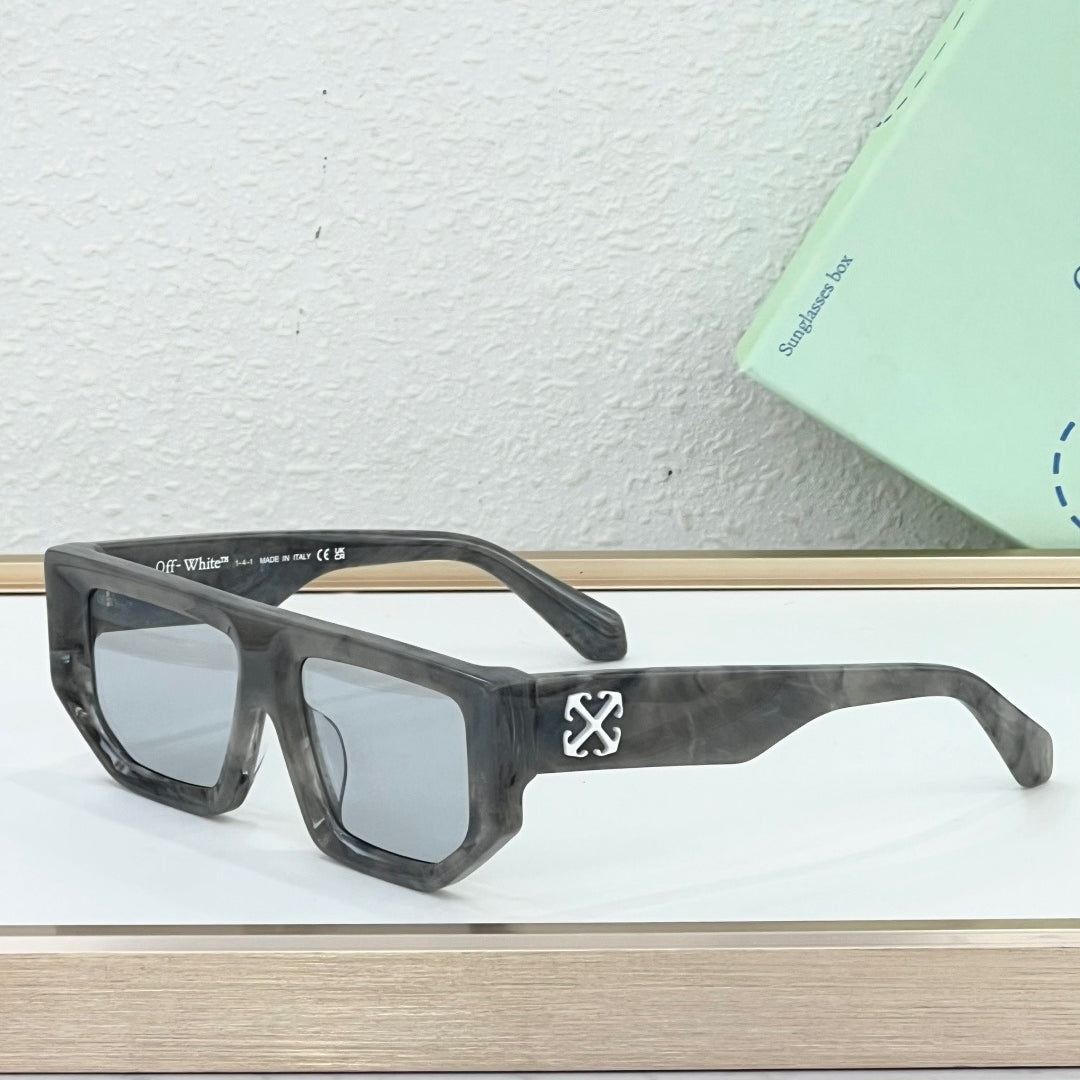 OFF-WHITE Signature Arrow Logo Sunglasses - Medium Acetate Frame (10 Styles)