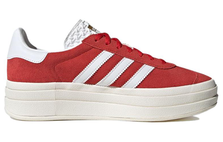 Womens adidas Gazelle Bold Red ID6990 - Image 2
