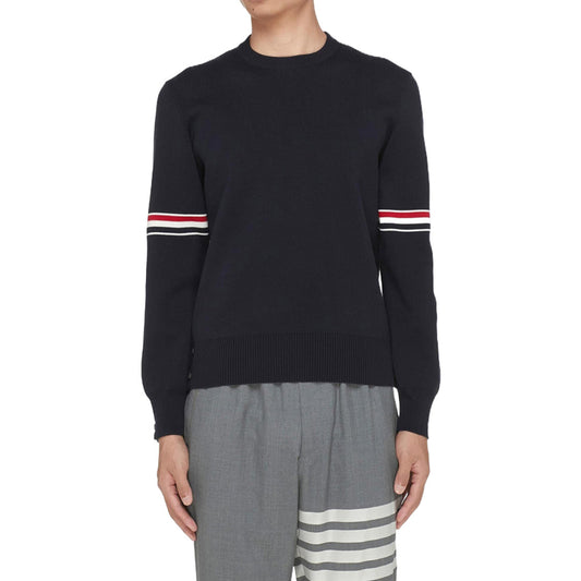 Thom BrowneMerino Wool Crew Neck Pullover