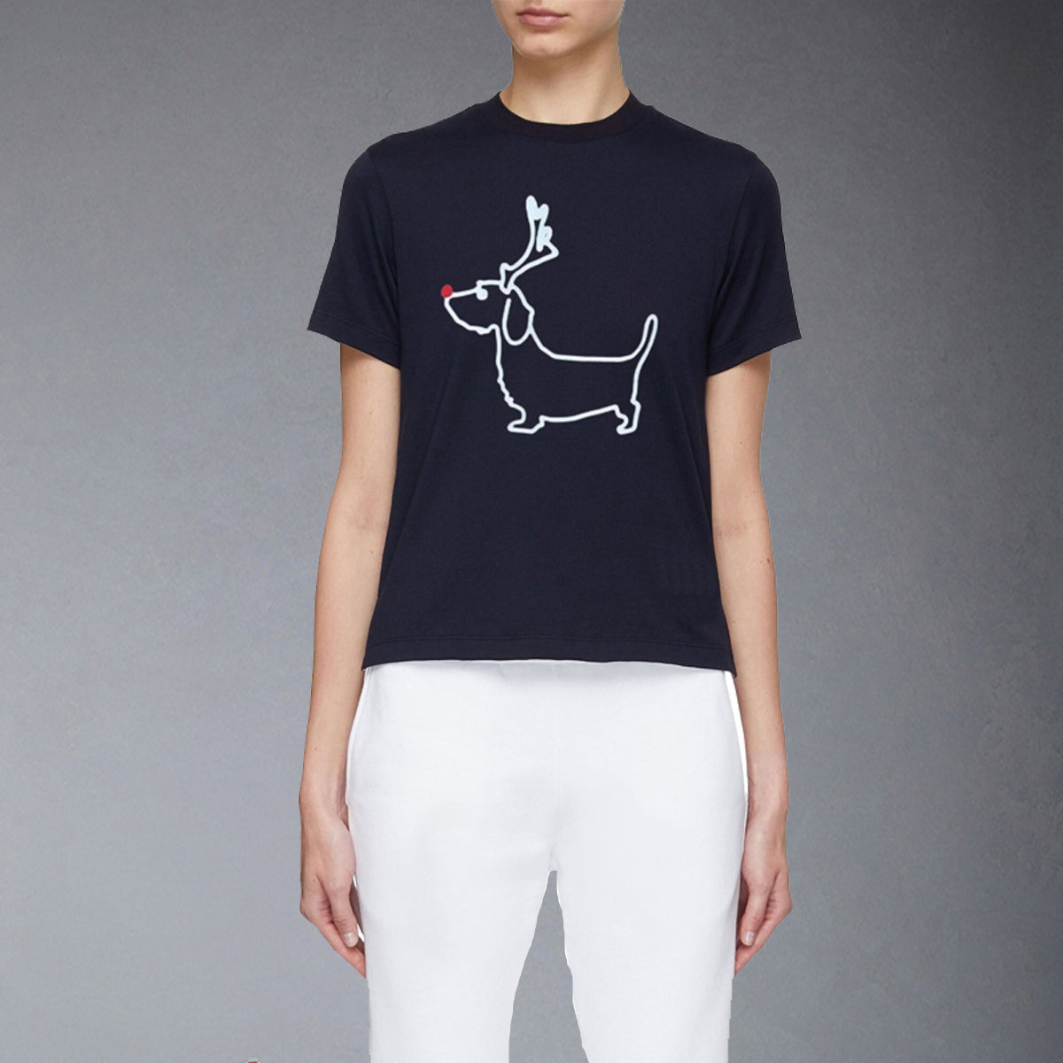 Thom Browneprint T-shirt