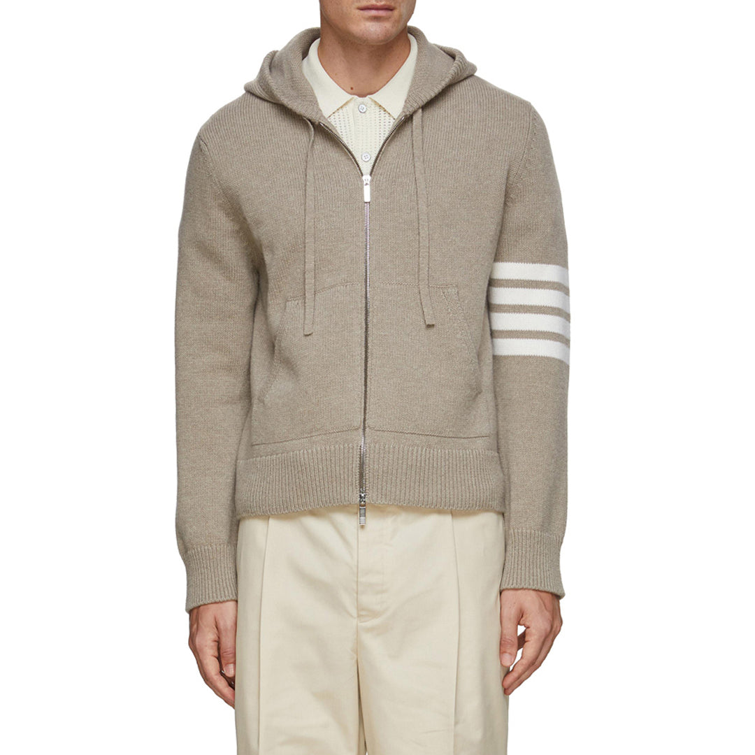 Thom BrowneV-Neck Knitted Cardigan