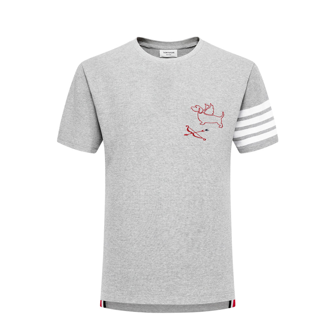 Thom BrownePuppy Embroidery T-Shirt - Premium Cotton Tee