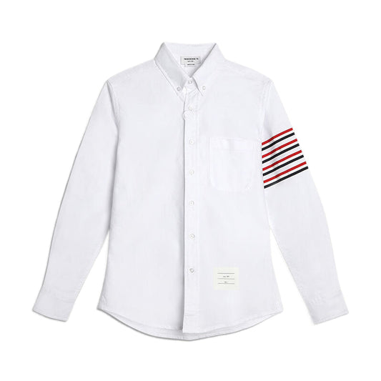 Thom BrowneClassic 4-Bar Casual Oxford Elastic Shirt