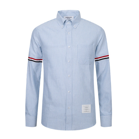 Men's Casual Cotton Oxford Shirt - Lightweight Button-Down