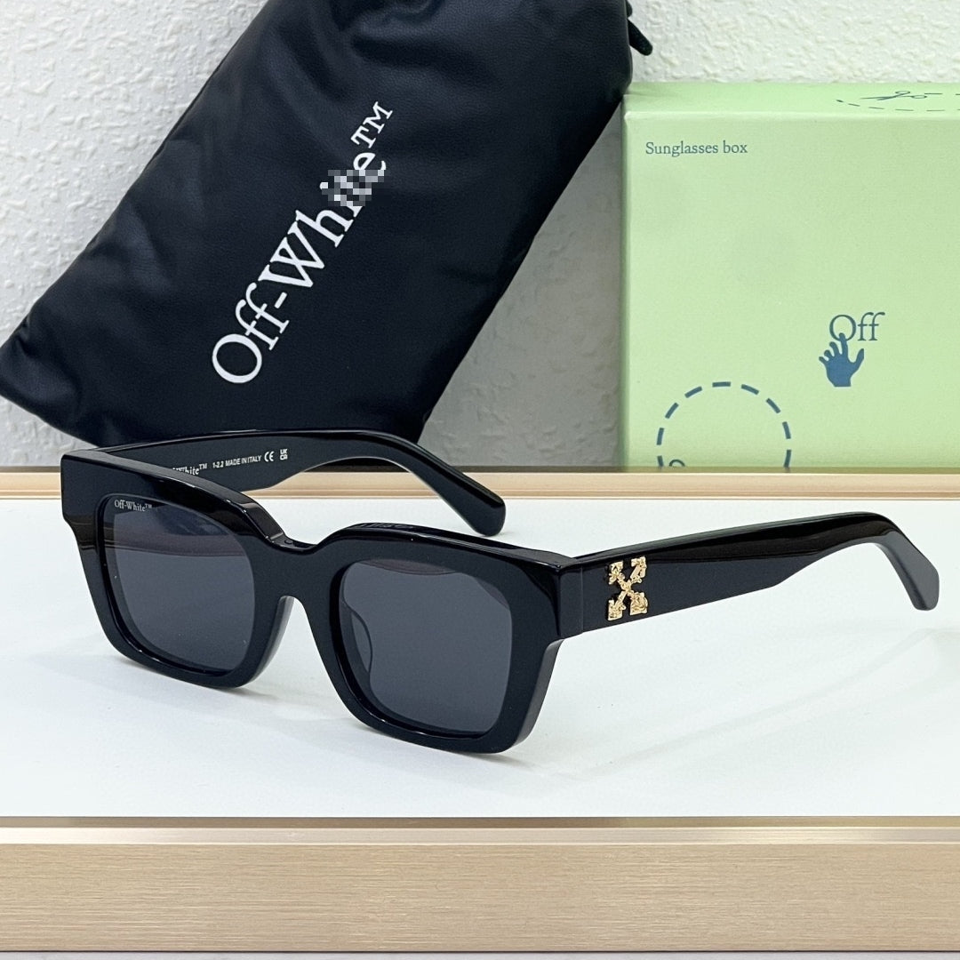 OFF-WHITESignature Arrow Logo Sunglasses - Compact Acetate Frame (10 Styles)