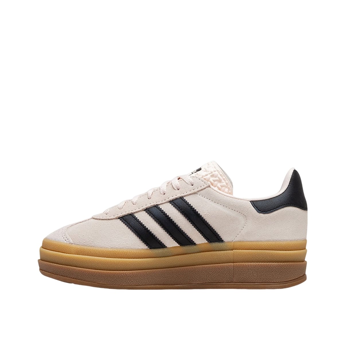 Womens adidas Gazelle Bold Wonder Quartz Black Gum IE0429 - Image 2