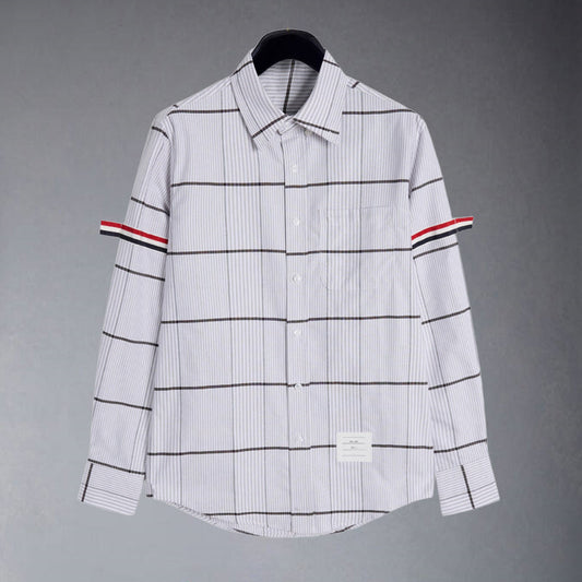 2025 Striped business shirt