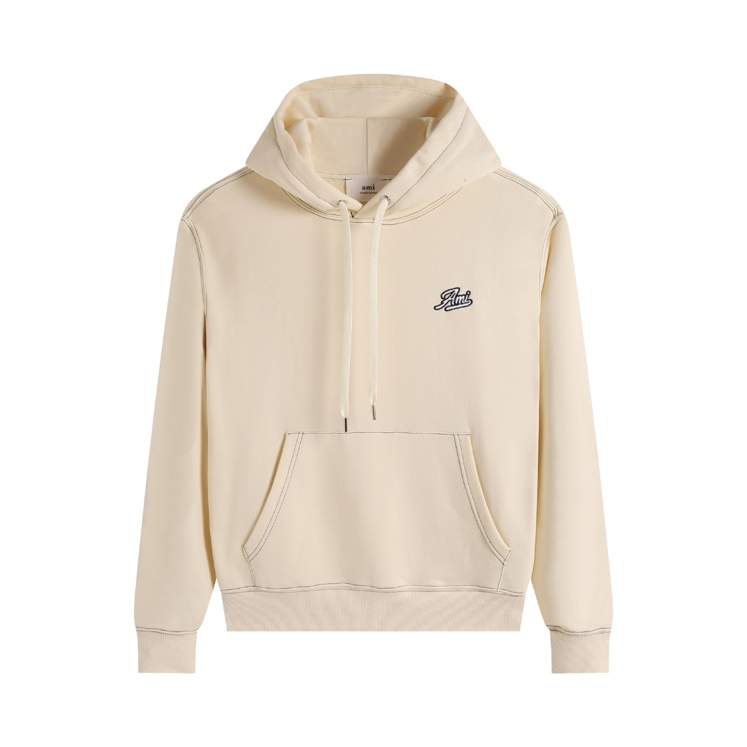 AMI PARIS cotton hoodie