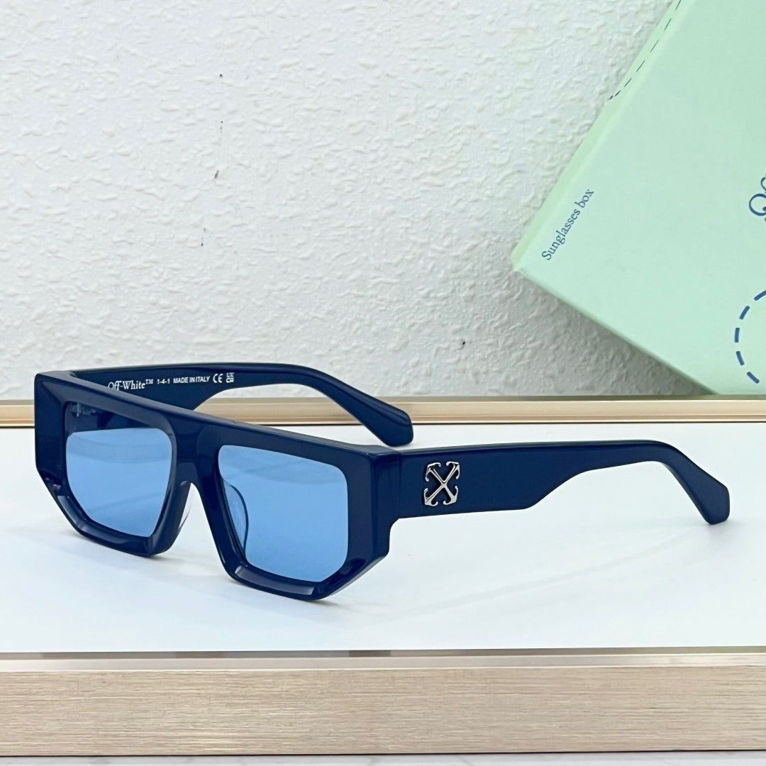 OFF-WHITE Signature Arrow Logo Sunglasses - Medium Acetate Frame (10 Styles)