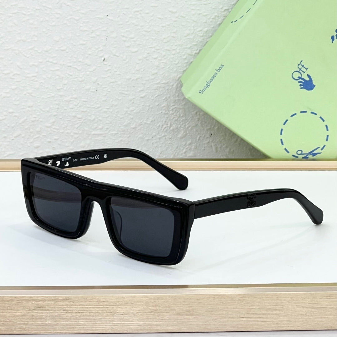 OFF-WHITE Signature Arrow Logo Sunglasses - Large Acetate Frame (8 Styles)
