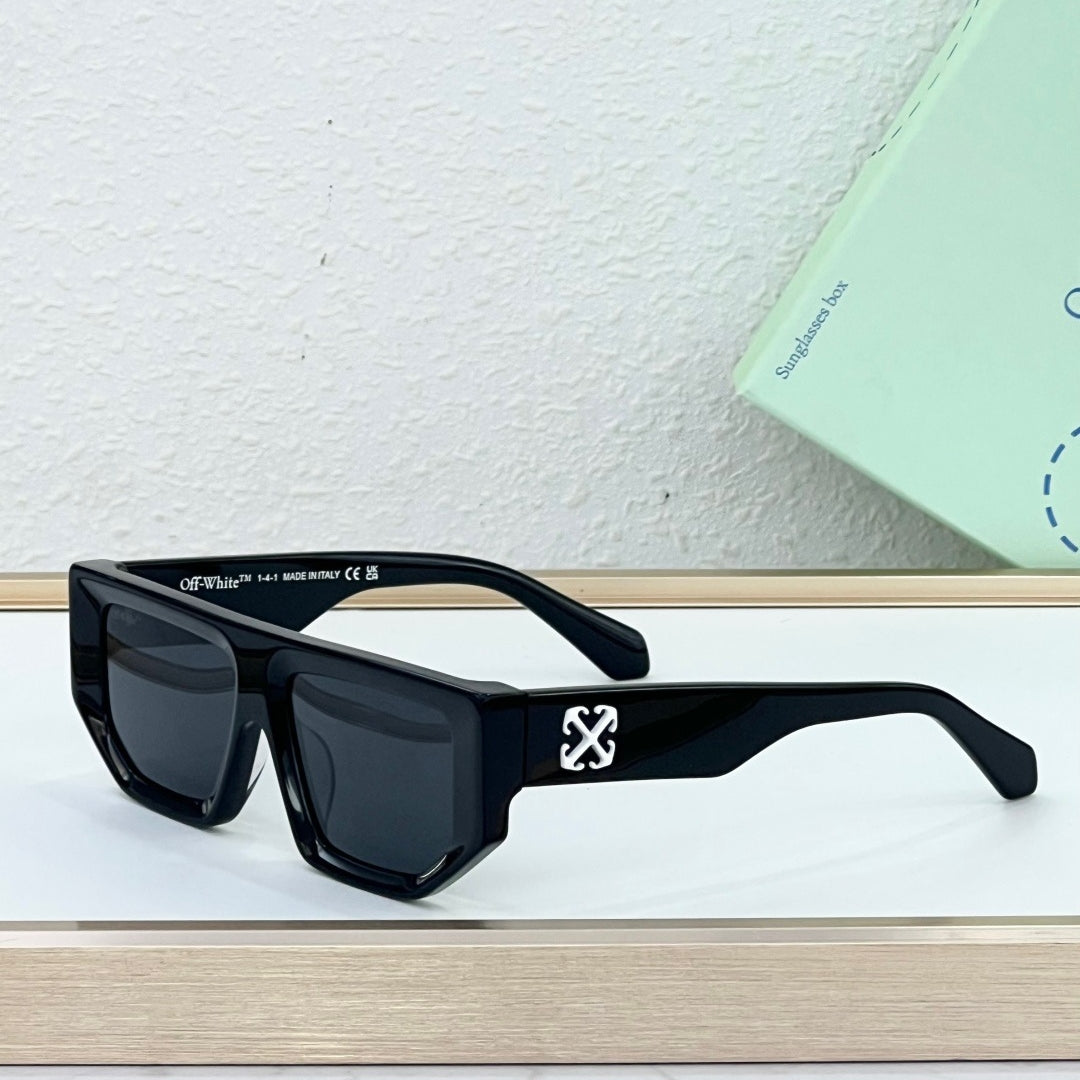 OFF-WHITE Signature Arrow Logo Sunglasses - Medium Acetate Frame (10 Styles)