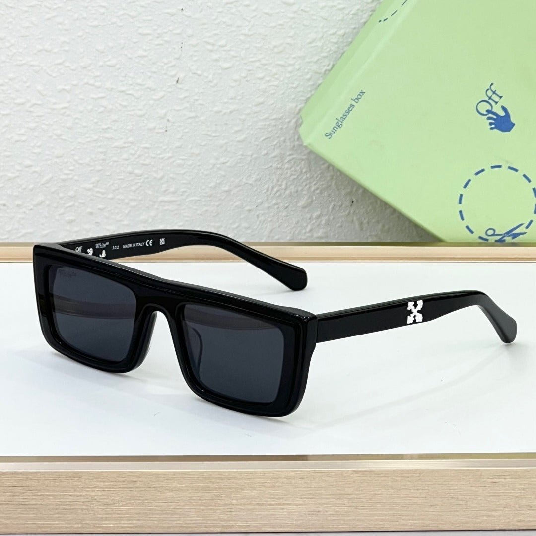 OFF-WHITE Signature Arrow Logo Sunglasses - Large Acetate Frame (8 Styles)