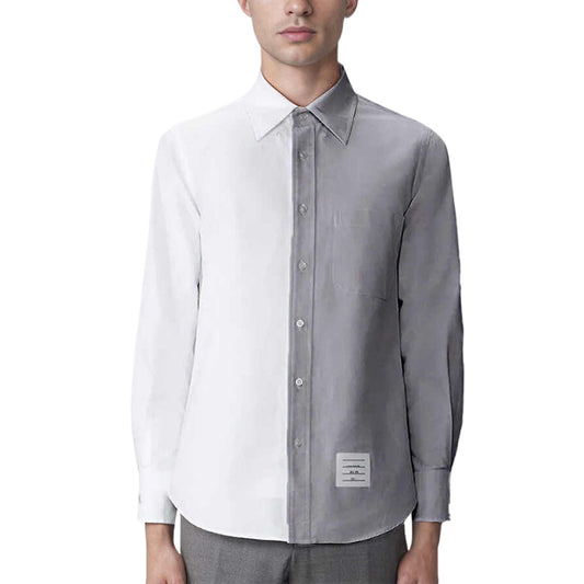 Classic Oxford Cotton Business Shirt - Professional Dress Shirt
