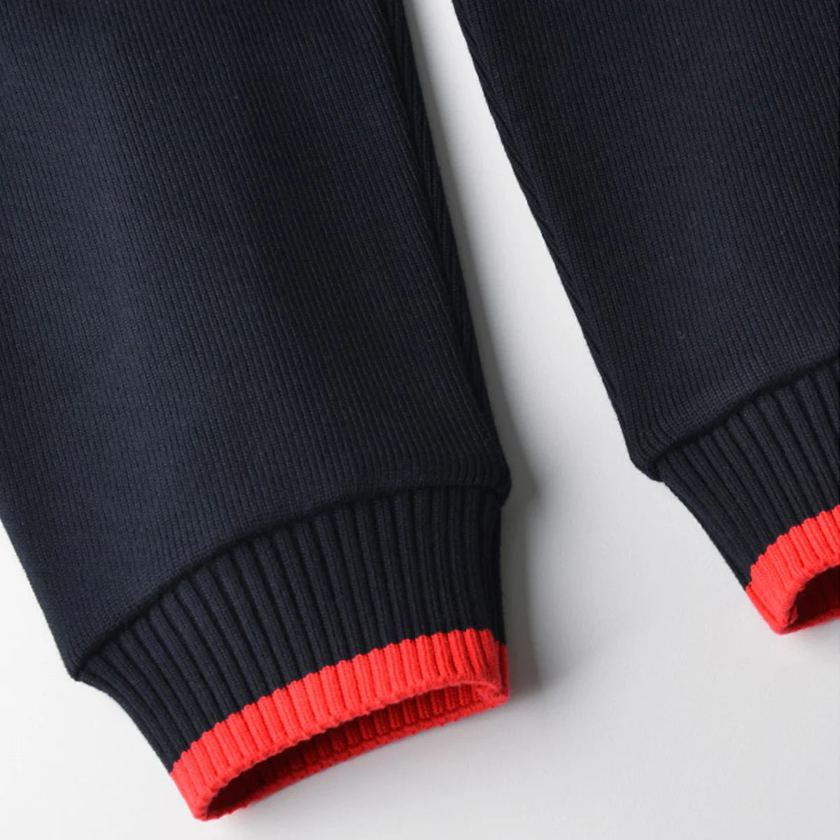 Thom BrowneMen's Sports Pants - 100% Cotton with 4-Bar Stripe Detail