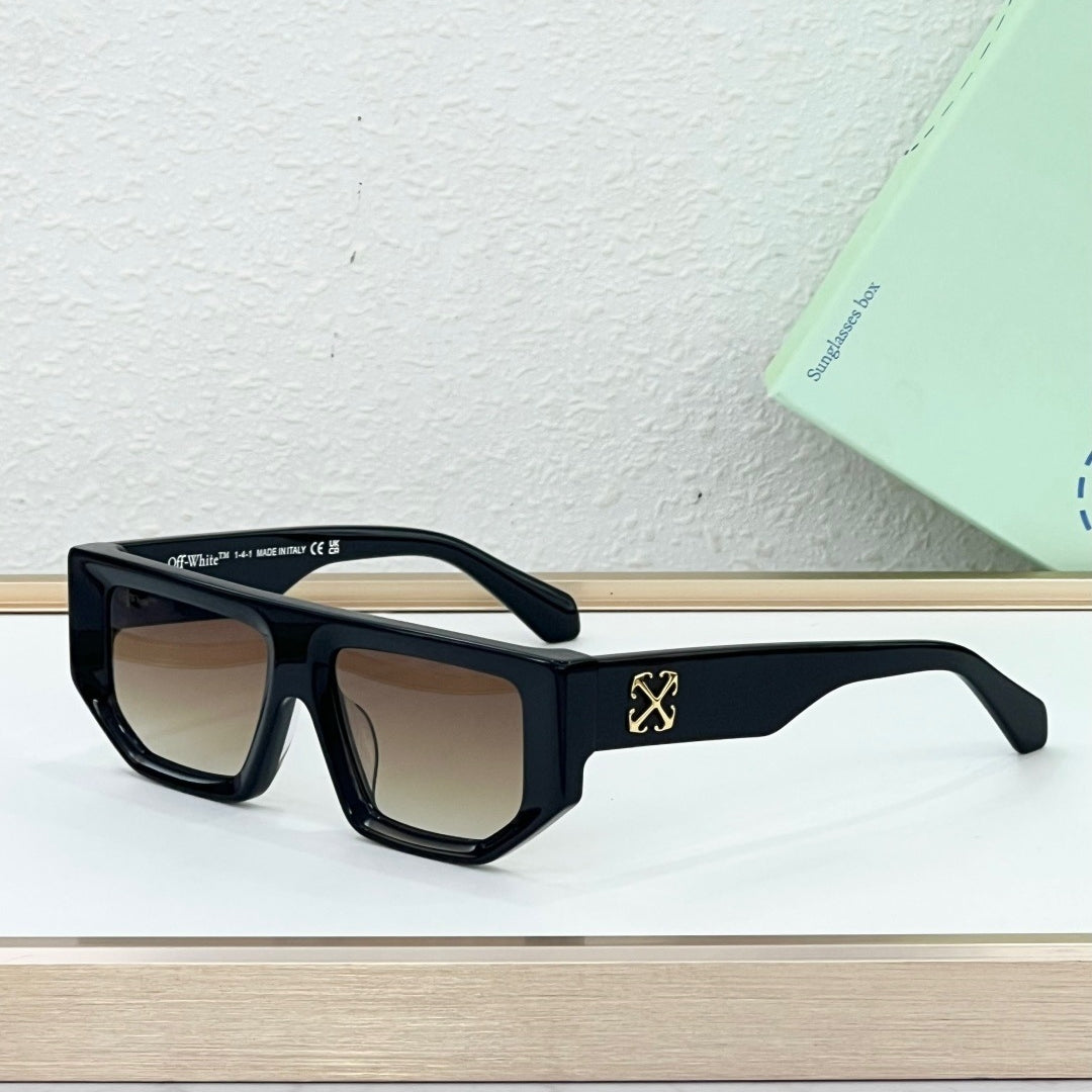 OFF-WHITE Signature Arrow Logo Sunglasses - Medium Acetate Frame (10 Styles)