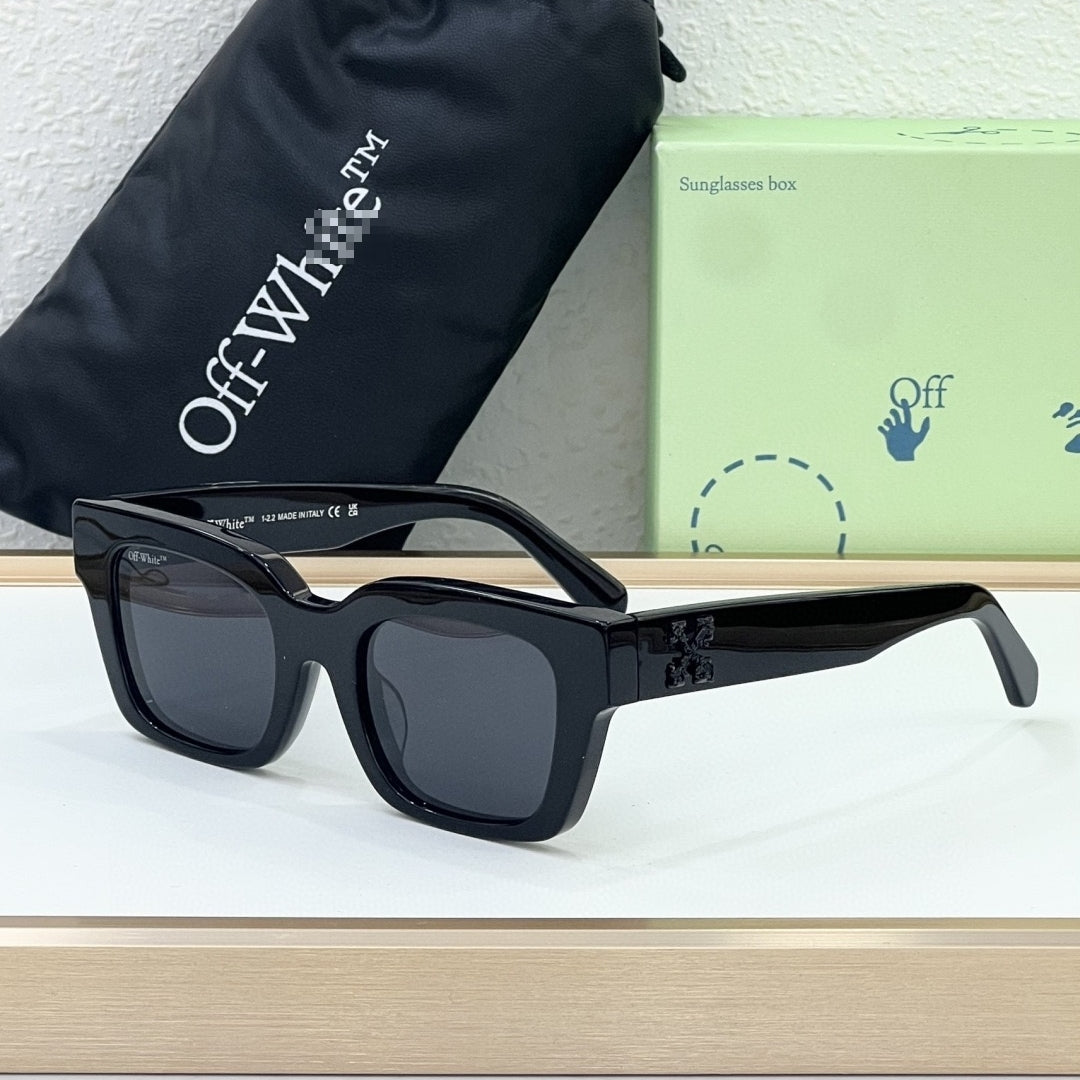 OFF-WHITESignature Arrow Logo Sunglasses - Compact Acetate Frame (10 Styles)