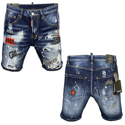 DSQ2 Short Jeans Ripped