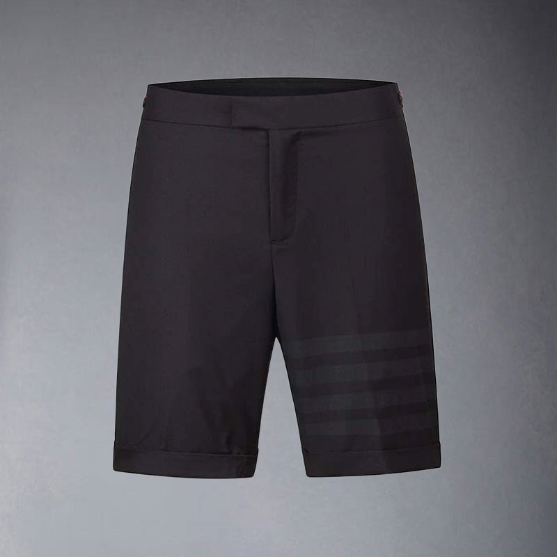 Thom BrowneMen's Suit Shorts - Signature Grosgrain Loop Tab